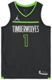 FRMD Anthony Edwards Timberwolves Signed Jordan Brand Statement Edition Jersey