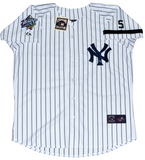 MARIANO RIVERA SIGNED NEW YORK YANKEES 1999 WORLD SERIES #42 MAJESTIC JERSEY