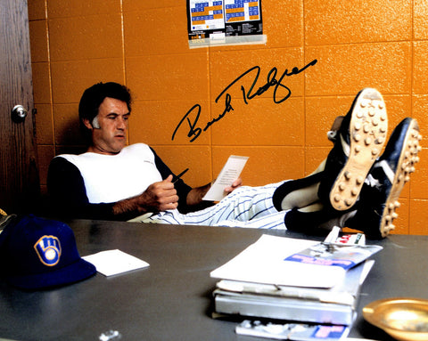 Brewers Managers BUCK RODGERS Signed 8x10 Photo #1 AUTO -