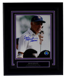 Bud Grant HOF Vikings Signed/Autographed 8x10 Photo Framed Beckett 211410