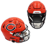 Jay Cutler Signed Chicago Bears SpeedFlex Authentic Alternate Orange NFL Helmet