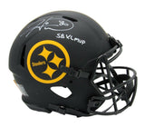 Hines Ward Signed/Inscr Steelers Speed Eclipse Auth Full Size Helmet JSA 161914