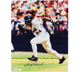 Rickey Henderson Signed New York Mets Unframed 16x20 Running MLB Photo