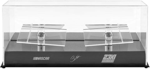 Bubba Wallace #23 23XI Racing 2021 2 Car 1/24 Die Cast Display Case