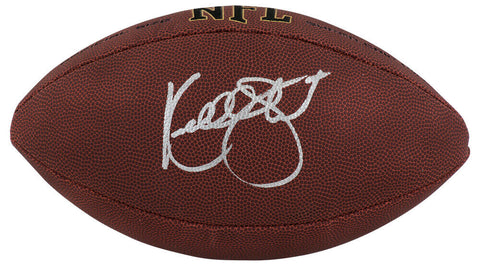 Kordell Stewart Signed Wilson Super Grip Full Size NFL Football - (SCHWARTZ COA)