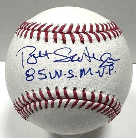 Royals BRET SABERHAGEN Signed Official MLB Baseball AUTO w/ 85 WS MVP - BAS