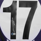 David Trezeguet Signed Juventus FC Soccer Jersey #17 with Beckett Witness