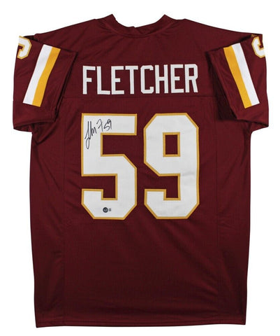 London Fletcher Signed Washington Redskins Jersey (Beckett) Super Bowl XXXIV L.B