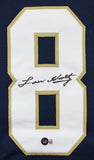 Lou Holtz Signed Notre Dame Fighting Irish 1988 National Champs Jersey (Beckett)