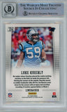 Luke Kuechly Signed Carolina Panthers 2012 Prizm #279 Beckett Auto 10 40679