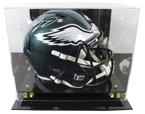 Eagles Dallas Goedert Signed Full Size Speed Rep Helmet W/ Case Fanatics