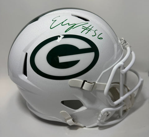 Packers EDGERRIN COOPER Signed Full Size Replica Alternate Helmet AUTO - BAS