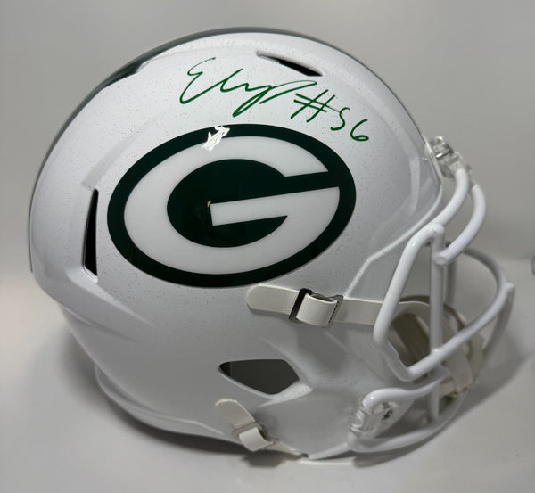 Packers EDGERRIN COOPER Signed Full Size Replica Alternate Helmet AUTO - BAS
