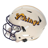 Fran Tarkenton Autographed "HOF 86" Vikings RETRO Speedflex Helmet Beckett