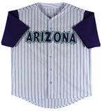 Luis Gonzalez Signed Diamondbacks Jersey Insd. "2001 WS Game 7 GW Hit" (Beckett)