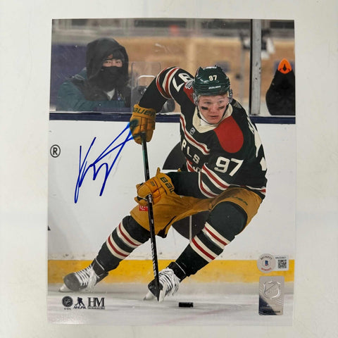 Autographed/Signed Kirill Kaprizov Minnesota Wild 8x10 Hockey Photo JSA COA #2