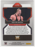 Kevin Nash Signed 2022 Panini Prizm WWE Wrestling Card #113 - (SCHWARTZ COA)