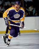 Charlie Simmer, Dave Taylor & Marcel Dionne Signed Los Angeles Kings Jersey /JSA