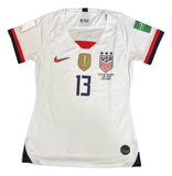 Alex Morgan Signed 2019 Nike USA Women's Home Soccer Jersey BAS