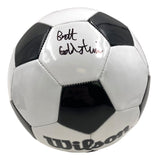Brett Goldstein Roy Kent Ted Lasso Signed Wilson Soccer Ball Schwartz