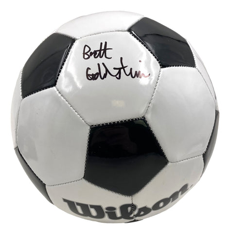 Brett Goldstein Roy Kent Ted Lasso Signed Wilson Soccer Ball Schwartz