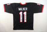 Jalon Walker Signed Georgia Bulldogs Jersey (Beckett) Falcons 2025 1st Rnd Pk LB