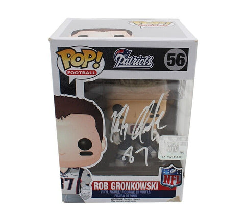 Rob Gronkowski Signed New England Patriots Model #56 Funko Pop