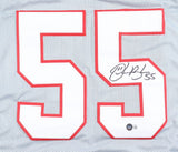 Derrick Brooks Signed Tampa Bay Buccaneers Jersey (Beckett) Hall of Famer 2014