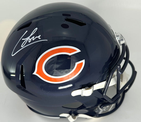 Bears COLSTON LOVELAND Signed Full Size Replica Speed Helmet AUTO - BAS
