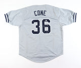 David Cone Signed New York Yankees Jersey Inscribed "P.G. 7-18-99" (Beckett)