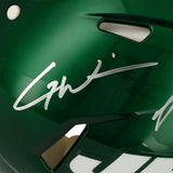 Aaron Rodgers & Garrett Wilson New York Jets Signed Riddell Authentic Helmet