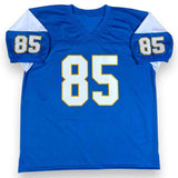 Antonio Gates Autographed SIGNED Jersey - Powder Blue - Beckett Authenticated