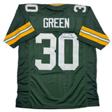 Autographed/Signed Ahman Green Green Bay Green Jersey Beckett BAS COA