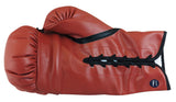 Michael Spinks Signed Right Hand Red Everlast Boxing Glove W/ Case BAS Witnessed
