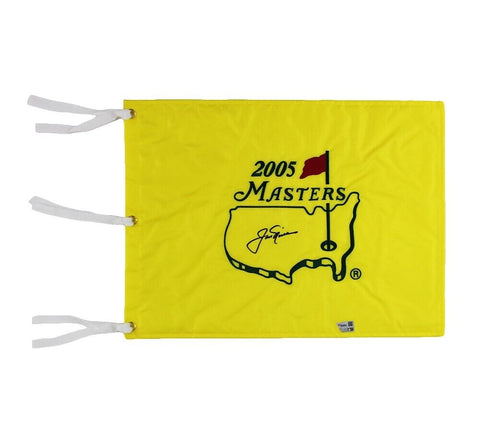 Jack Nicklaus Signed 2005 Masters Yellow Flag