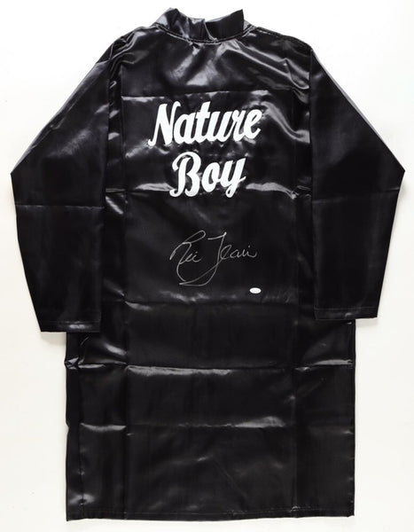 Ric Flair Signed Full Length "Nature Boy" Black WWE Robe (JSA COA) 16xChampion