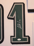 FRAMED PHILADELPHIA EAGLES FLETCHER COX AUTOGRAPHED SIGNED JERSEY JSA COA