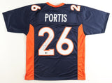 Clinton Portis Signed Denver Broncos Jersey (Beckett) 2xPro Bowl Running Back