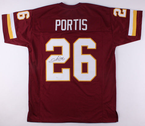 Clinton Portis Signed Washington Redskins Jersey (JSA COA) 2xPro Bowl R.B.