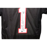 Rachaad White Autographed/Signed Pro Style Black Jersey Beckett 43222