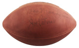 Penn State Joe Paterno & John Mackovic Authentic Signed Football BAS #AE64189