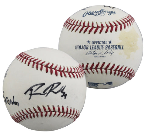Mets Bobby Parnell "To Brandon" Authentic Signed Selig OML Baseball BAS #BJ32555