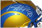 Von Miller Autographed Los Angeles Rams Authentic Flash Helmet BAS 34330