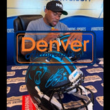 Steve Smith Signed Carolina Panthers Helmet Proline Alt 22 Agent 89 RAD 58619