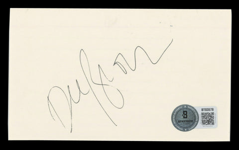 Jazz Dee Brown Authentic Signed 3x5 Index Card Autographed BAS #BT03578