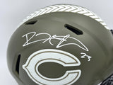 DEVIN HESTER AUTOGRAPHED BEARS SALUTE FULL SIZE AUTHENTIC HELMET BECKETT 243658