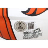 Shannon Sharpe Autographed Denver Broncos Lunar Mini Helmet Beckett 50807