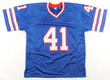 Phil Villapiano Signed Buffalo Bills Jersey (Beckett) 4xPro Bowl Linebacker