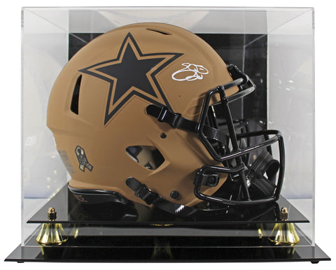 Cowboys Emmitt Smith Signed 2023 STS II F/S Speed Proline Helmet w/ Case BAS Wit