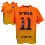 Neymar Jr Signed FC Barcelona Away Soccer Jersey #11 with Beckett COA